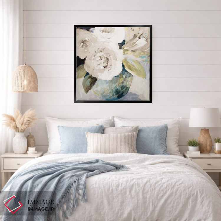 تابلو مدرن "رزهای بهاری" اثر لینی لورث - D6B