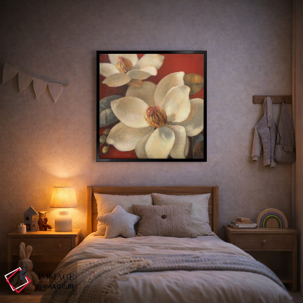 تابلو دکوراتیو "عشق مگنولیا I" اثر لینی لورث - D1B
