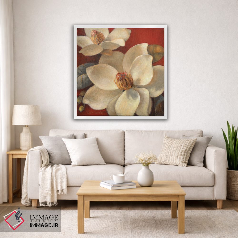 تابلو دکوراتیو "عشق مگنولیا I" اثر لینی لورث - D3W