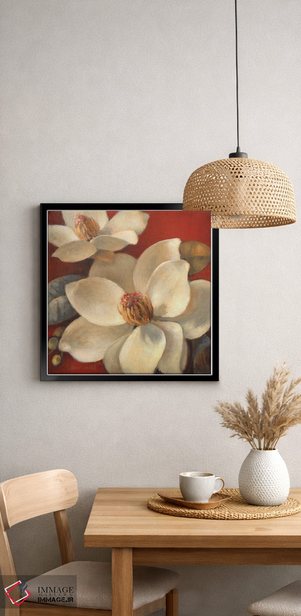 تابلو دکوراتیو "عشق مگنولیا I" اثر لینی لورث - D5B