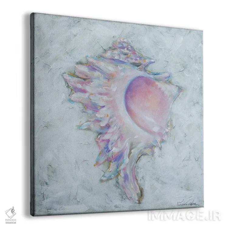 تابلو دکوراتیو "صورتی" اثر لیندا اولسن - نمای پرسپکتیو محصول