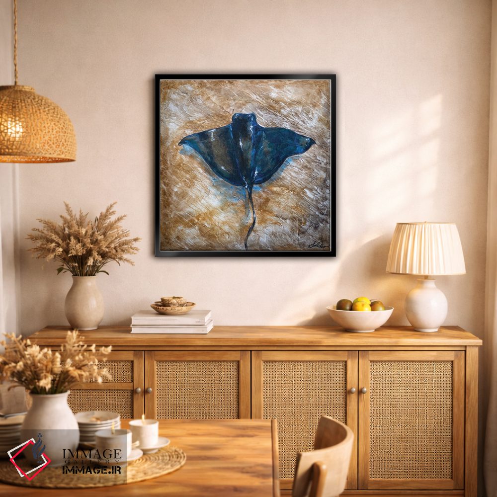 تابلو دکوراتیو "مانتا " اثر لیندا اولسن - D2B