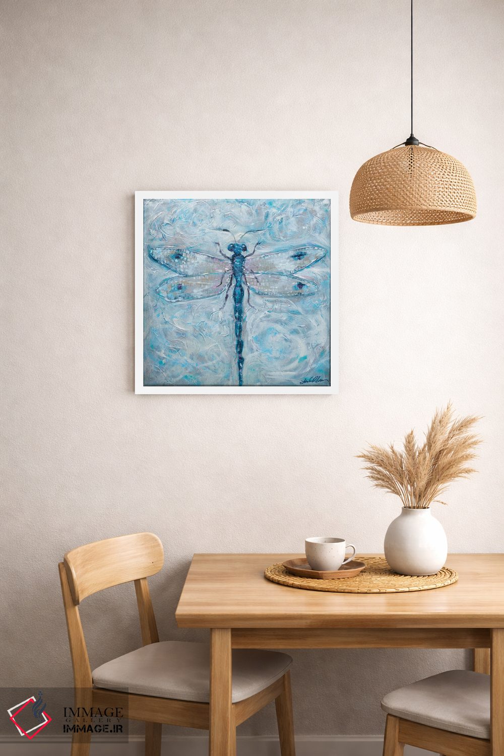 تابلو دکوراتیو "بلوز شب پره" اثر لیندا اولسن - D1W