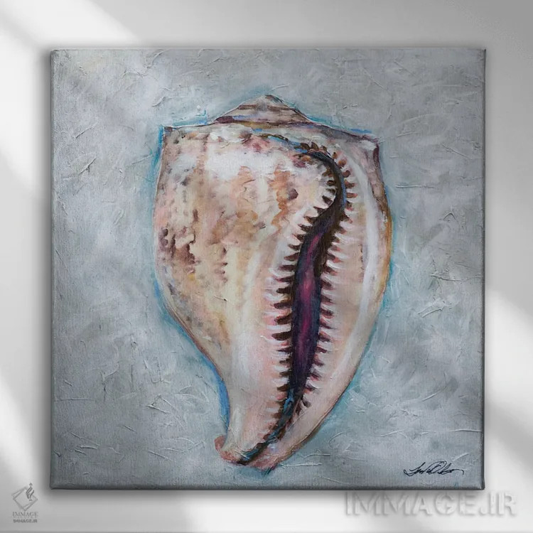 تابلو دکوراتیو "کلاه ایمنی" اثر لیندا اولسن - نمای روبهرو روی دیوار