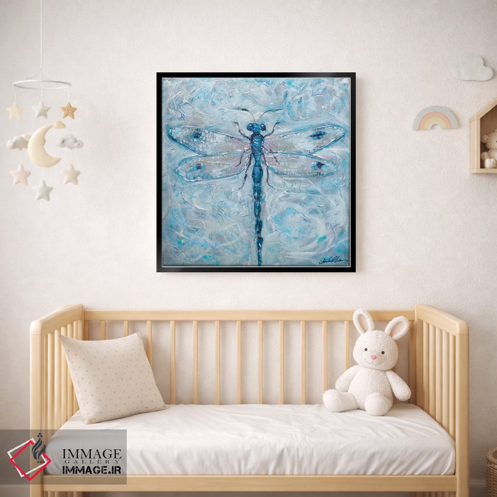 تابلو دکوراتیو "بلوز شب پره" اثر لیندا اولسن - D2B