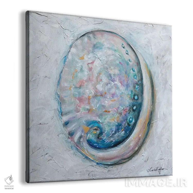 تابلو دکوراتیو "آبالون " اثر لیندا اولسن - نمای پرسپکتیو محصول