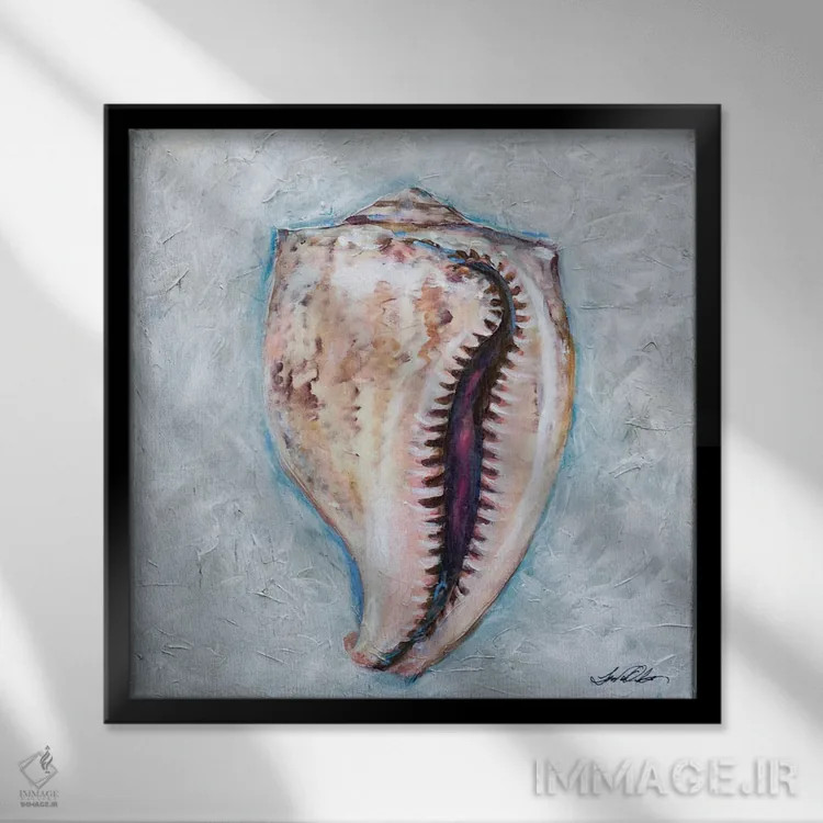 تابلو دکوراتیو "کلاه ایمنی" اثر لیندا اولسن - نمای قابدار مشکی