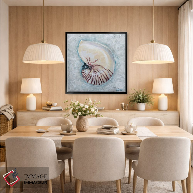 تابلو دکوراتیو "ناوتیلوس" اثر لیندا اولسن - D5B