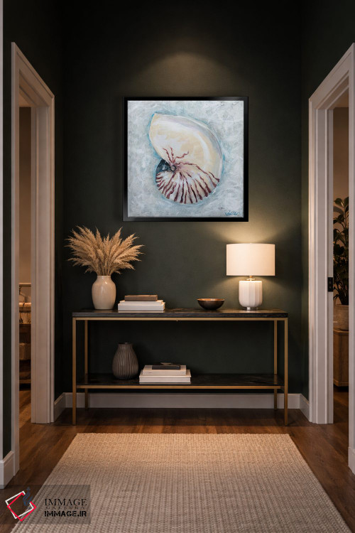 تابلو دکوراتیو "ناوتیلوس" اثر لیندا اولسن - D6B