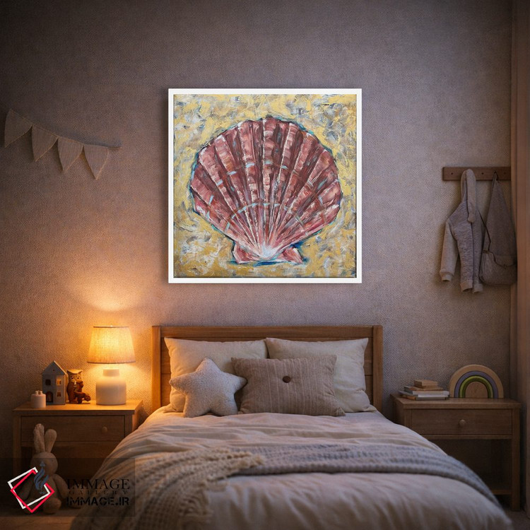 تابلو دکوراتیو "طلای صدف" اثر لیندا اولسن - D1W