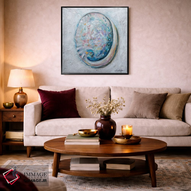 تابلو دکوراتیو "آبالون " اثر لیندا اولسن - D2B