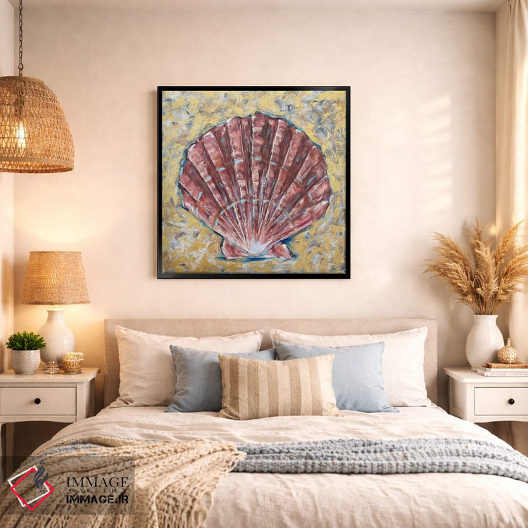 تابلو دکوراتیو "طلای صدف" اثر لیندا اولسن - D2B