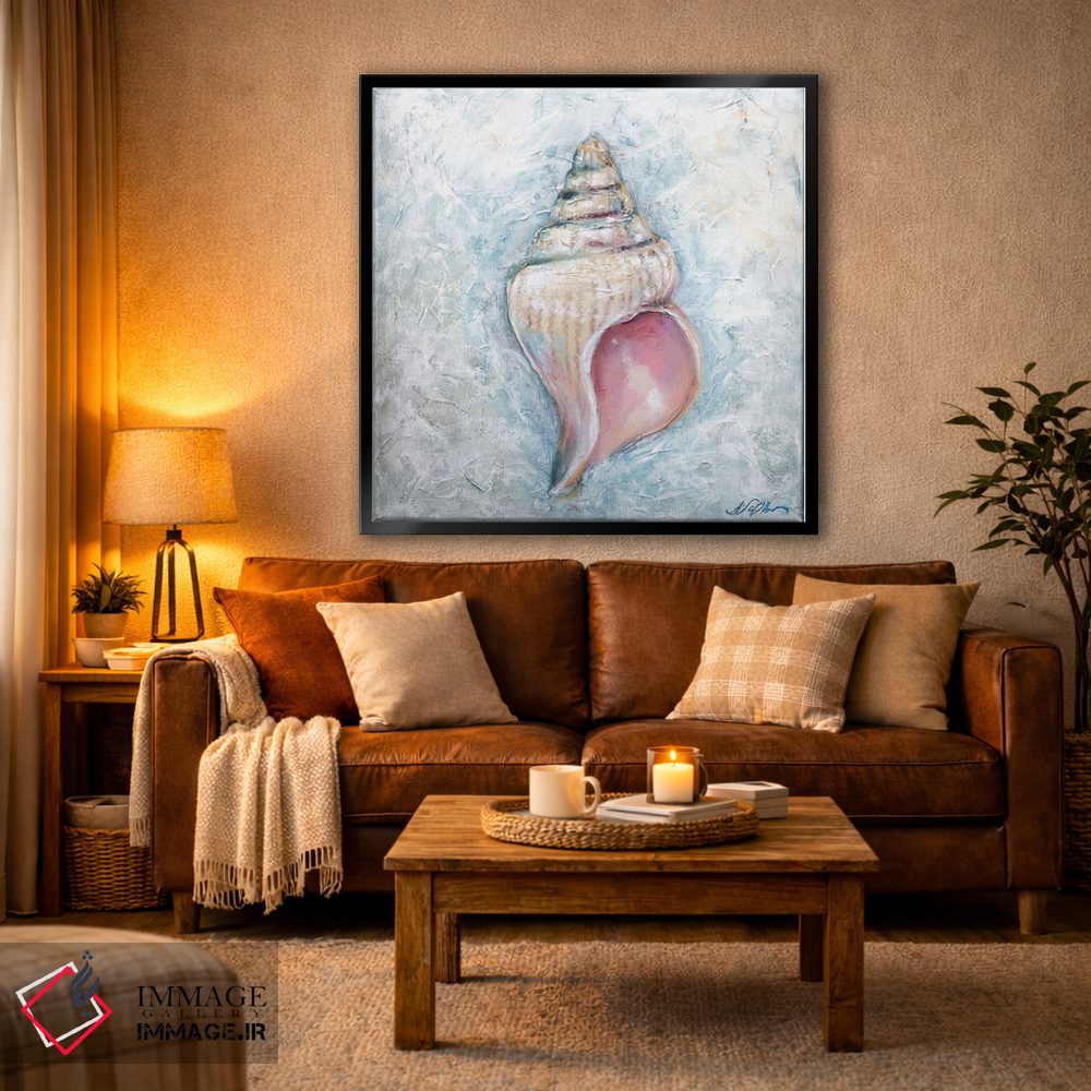 تابلو دکوراتیو "صدف" اثر لیندا اولسن - D4B