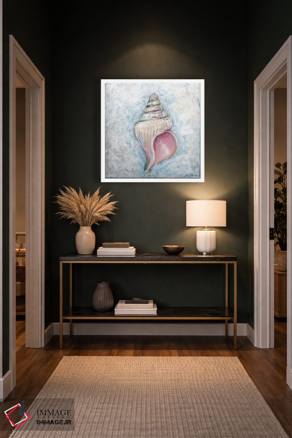 تابلو دکوراتیو "صدف" اثر لیندا اولسن - D5W