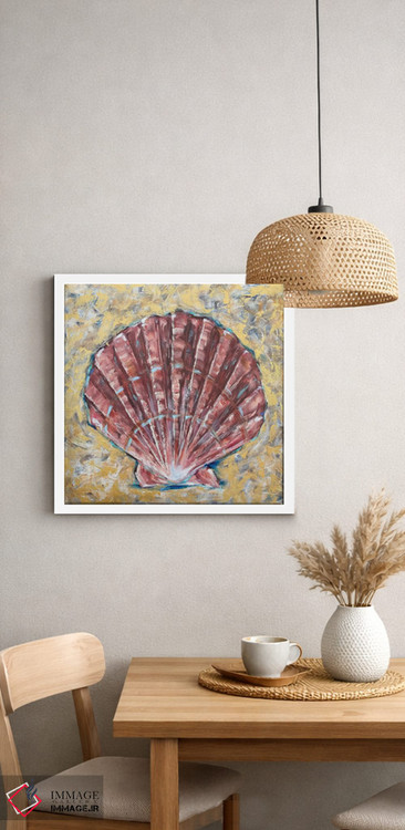 تابلو دکوراتیو "طلای صدف" اثر لیندا اولسن - D3W