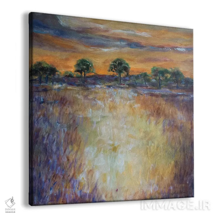 تابلو دکوراتیو یک خرگوش اثر لیندا اولسن - نمای پرسپکتیو محصول