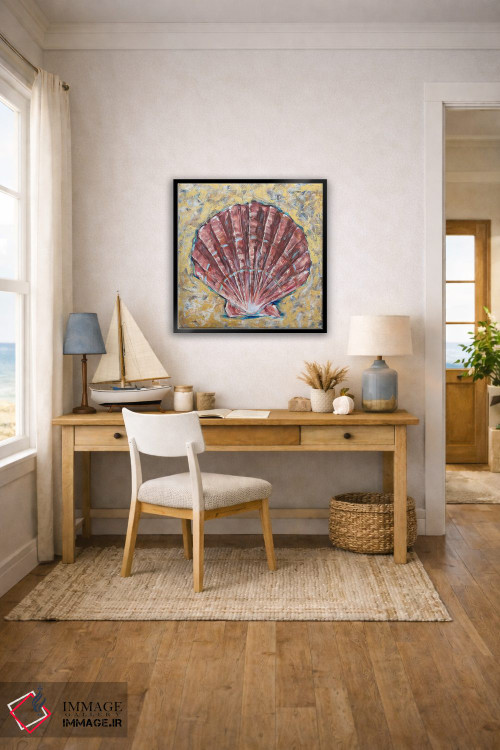 تابلو دکوراتیو "طلای صدف" اثر لیندا اولسن - D6B