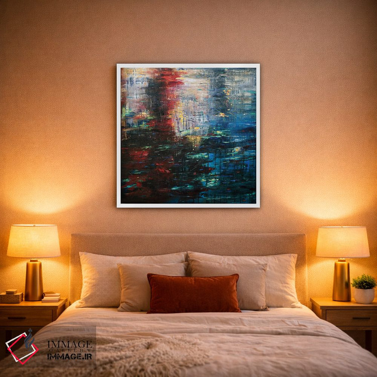 تابلو دکوراتیو "انعکاس های چشم انداز شهری" اثر لیندا اولسن - D1W