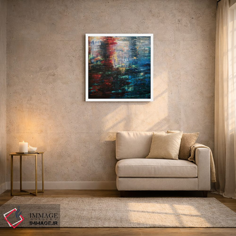 تابلو دکوراتیو "انعکاس های چشم انداز شهری" اثر لیندا اولسن - D3W