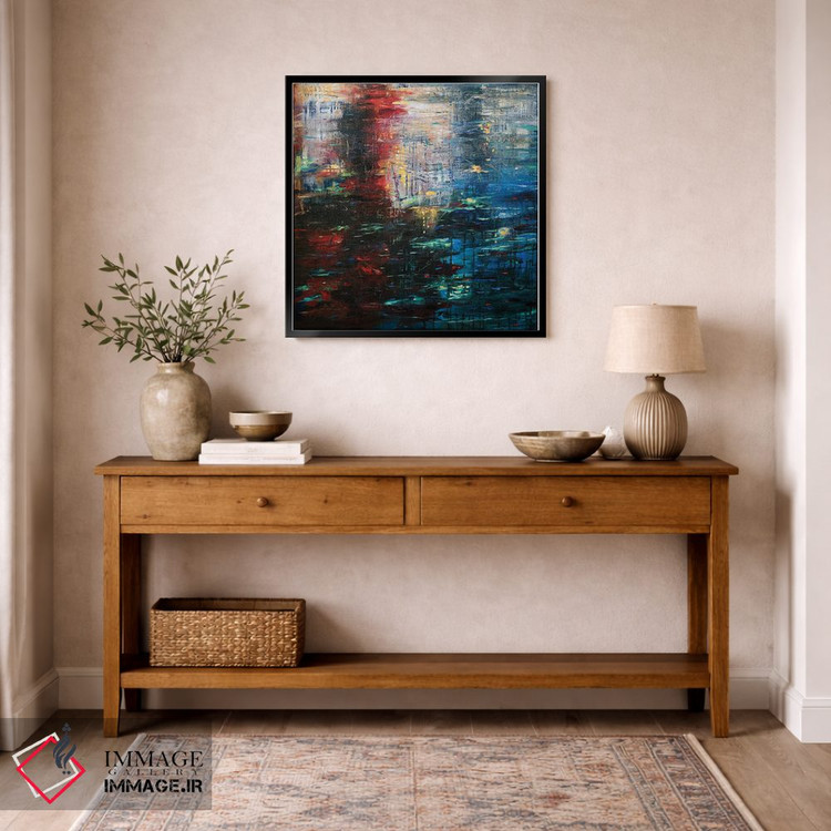 تابلو دکوراتیو "انعکاس های چشم انداز شهری" اثر لیندا اولسن - D5B