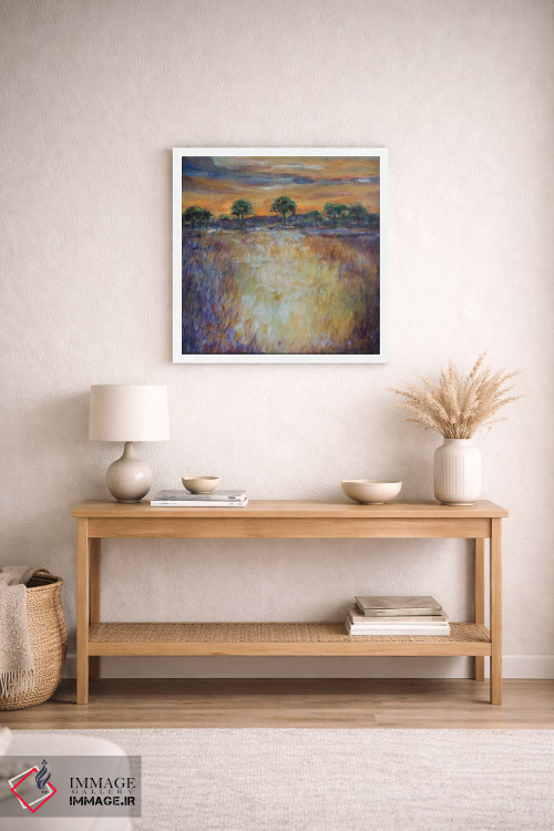 تابلو دکوراتیو یک خرگوش اثر لیندا اولسن - D2W