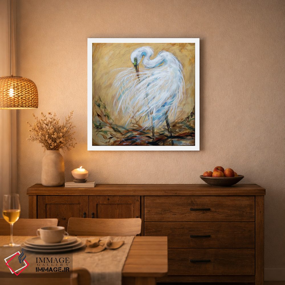 تابلو دکوراتیو آرایش کردن اثر لیندا اولسن - D3W