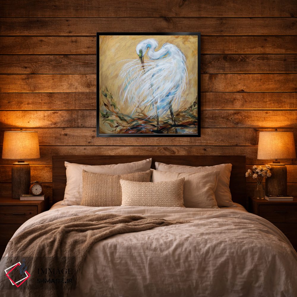 تابلو دکوراتیو آرایش کردن اثر لیندا اولسن - D5B