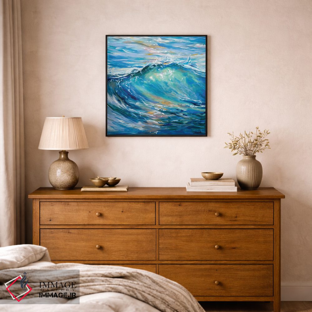 تابلو دکوراتیو شادکننده، روح بخش اثر لیندا اولسن - D1B