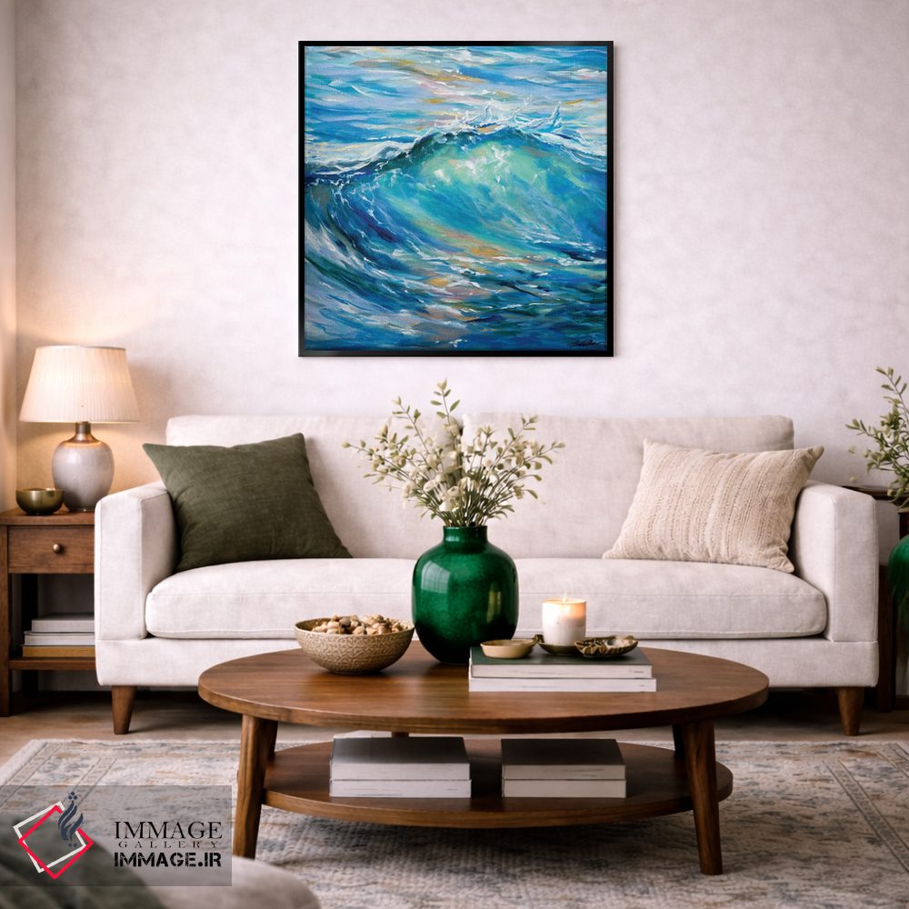 تابلو دکوراتیو شادکننده، روح بخش اثر لیندا اولسن - D4B