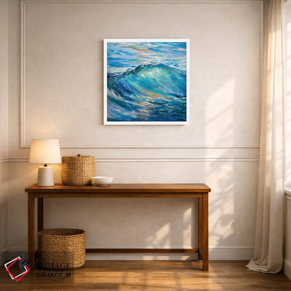 تابلو دکوراتیو شادکننده، روح بخش اثر لیندا اولسن - D5W