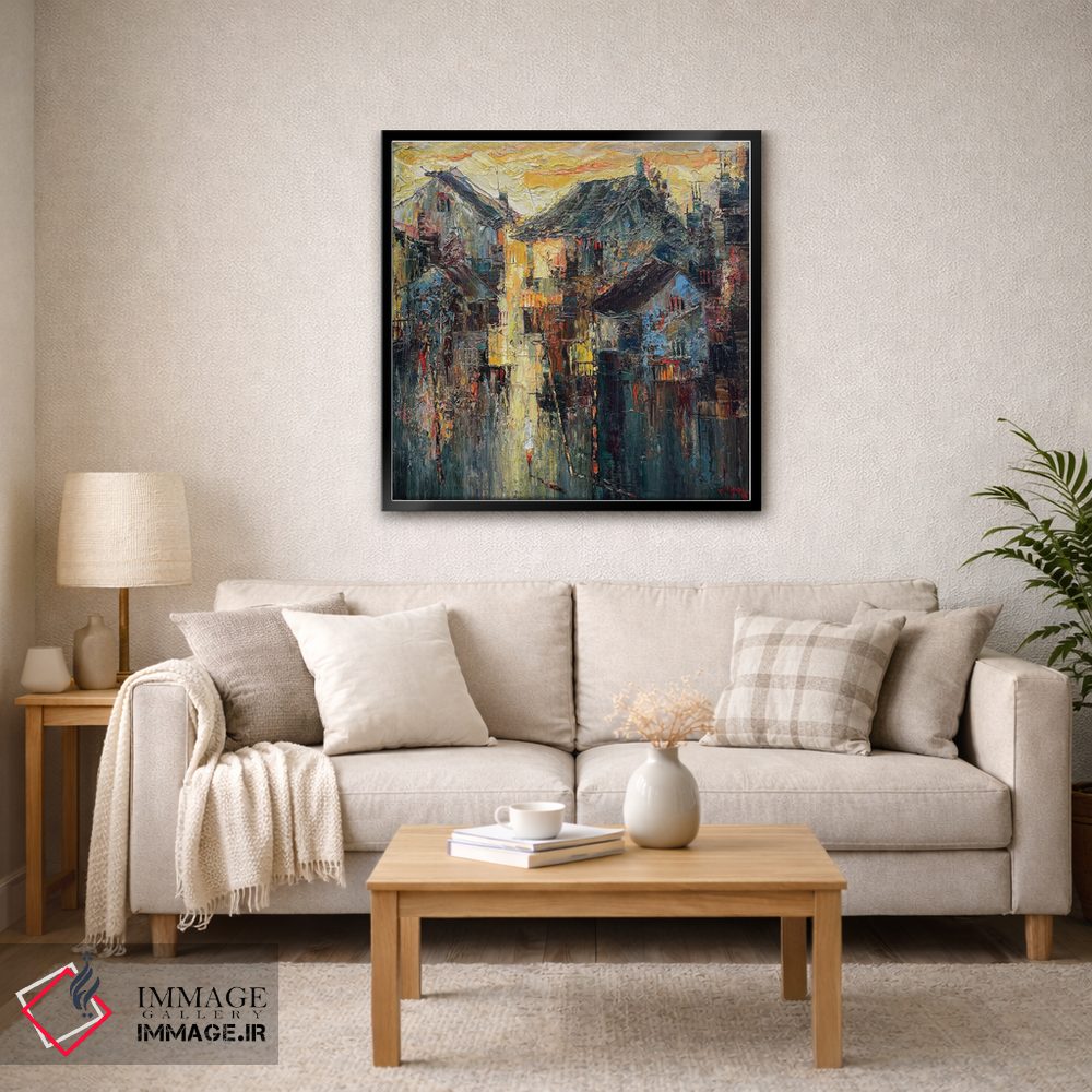 تابلو دکوراتیو فصل عبور از خیابان اثر له نگوک کوآن - D4B