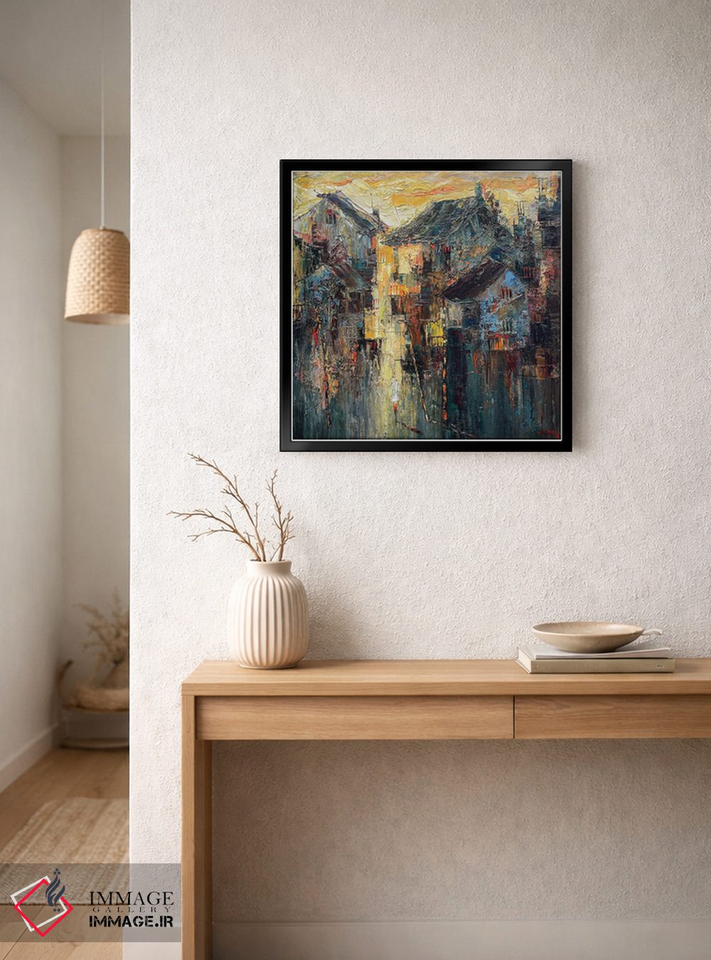 تابلو دکوراتیو فصل عبور از خیابان اثر له نگوک کوآن - D5B