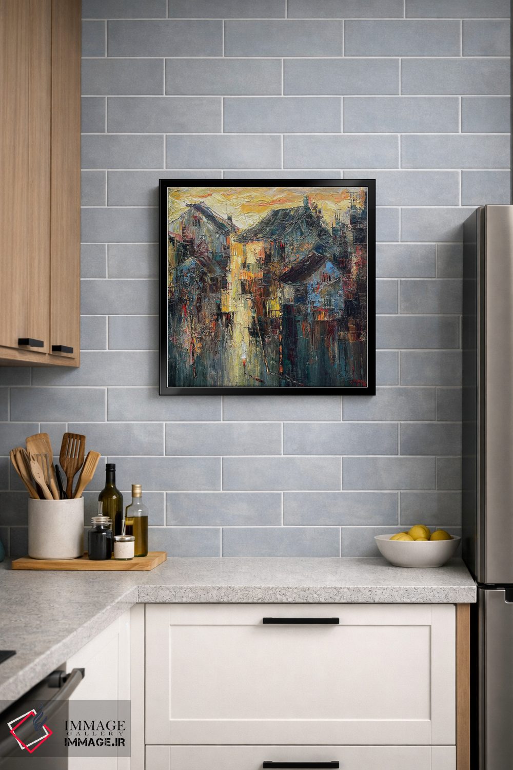 تابلو دکوراتیو فصل عبور از خیابان اثر له نگوک کوآن - D6B