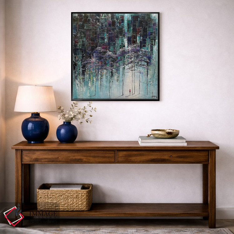 تابلو دکوراتیو کریسمس آرام و غمگین اثر له نگوک کوآن - D4B
