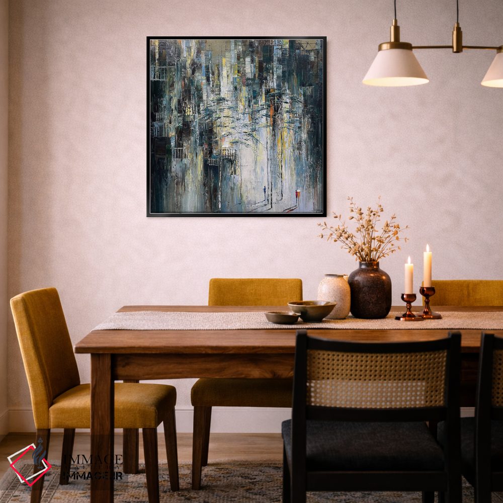 تابلو دکوراتیو خیابان دور اثر له نگوک کوآن - D5B