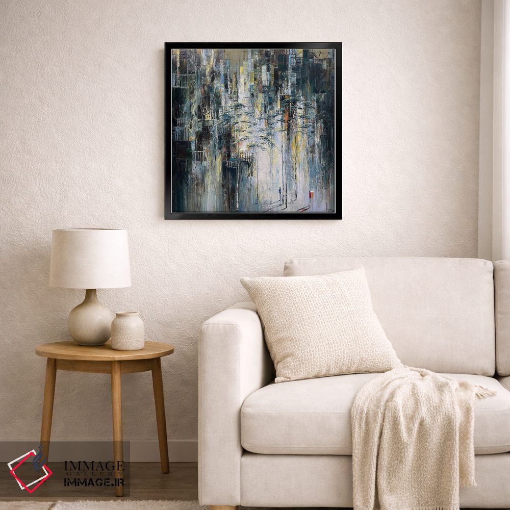 تابلو دکوراتیو خیابان دور اثر له نگوک کوآن - D6B
