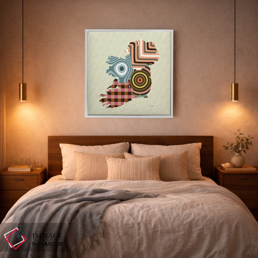 تابلو دکوراتیو "ایرلند" اثر لانره استودیو - D2W