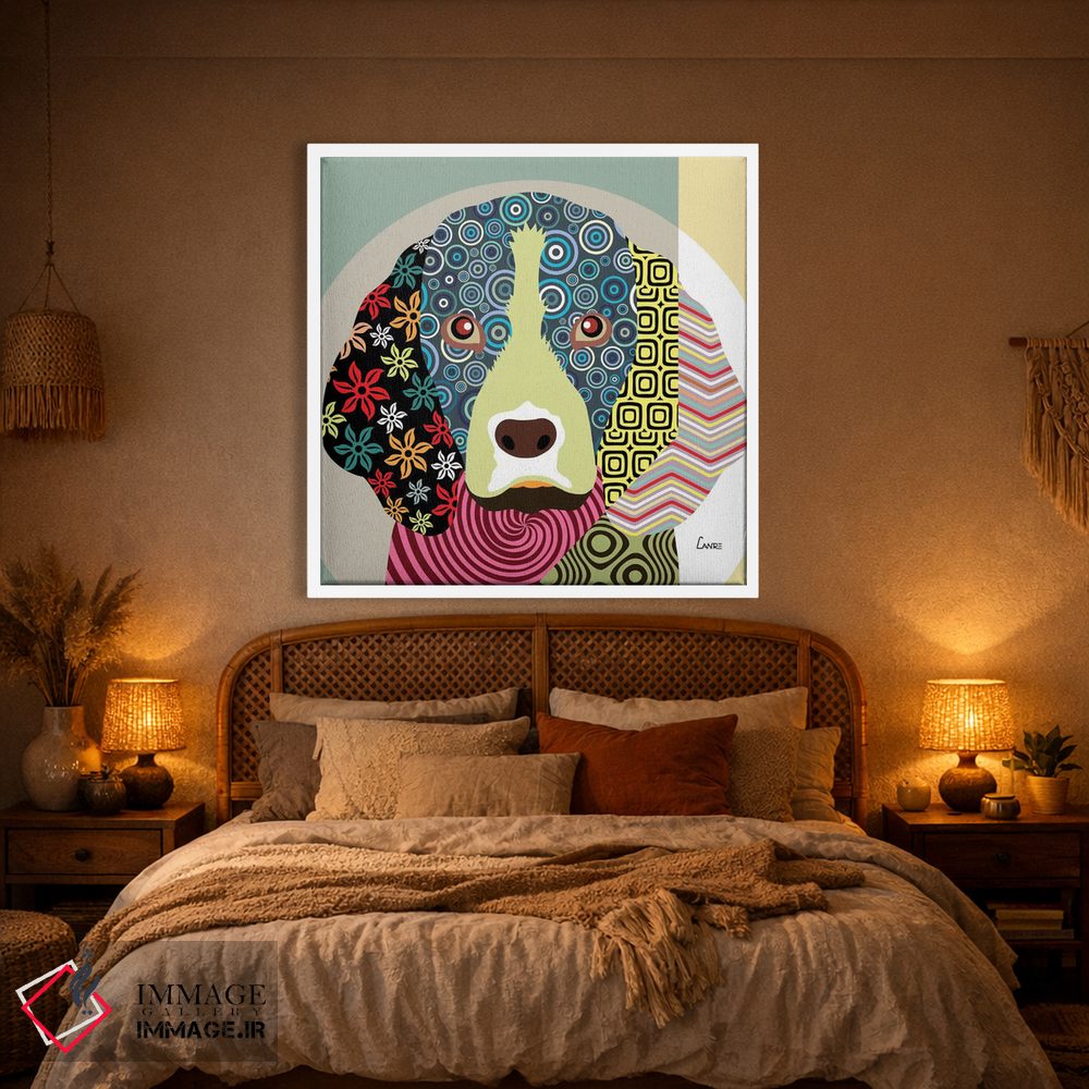 تابلو دکوراتیو "بیگل" اثر لانره استودیو - D1W