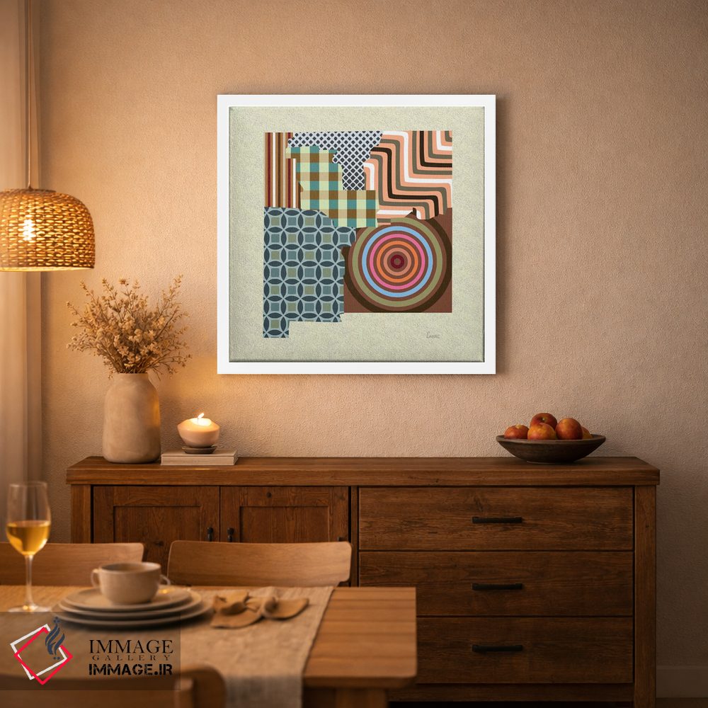 تابلو دکوراتیو "ایالت نیومکزیکو" اثر لانره استودیو - D2W