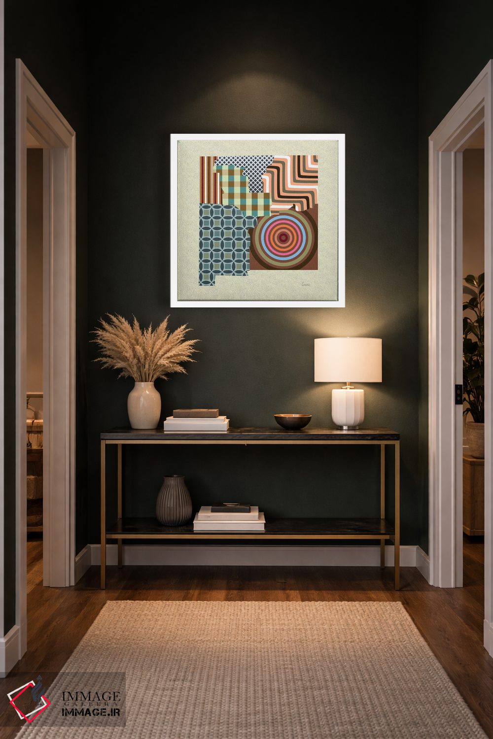 تابلو دکوراتیو "ایالت نیومکزیکو" اثر لانره استودیو - D4W