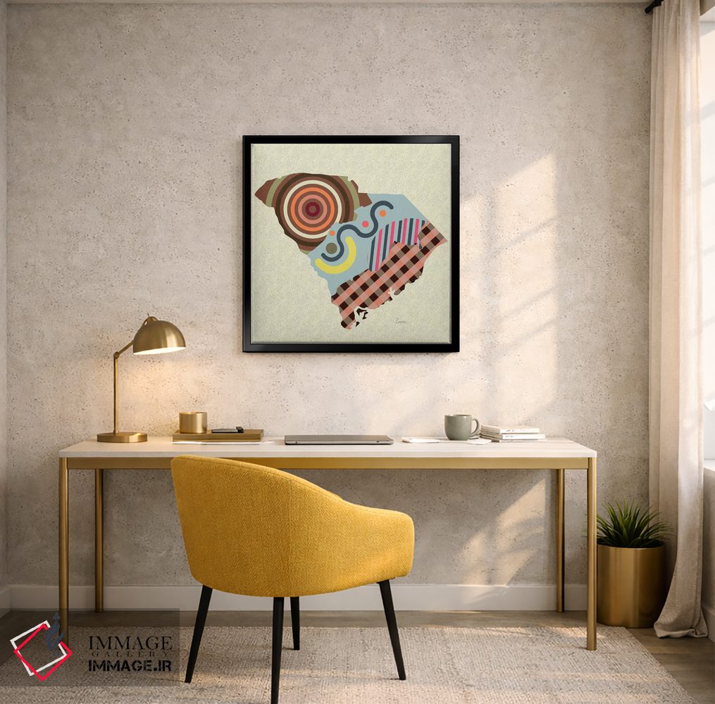 تابلو دکوراتیو "ایالت کارولینای جنوبی" اثر لانره استودیو - D5B