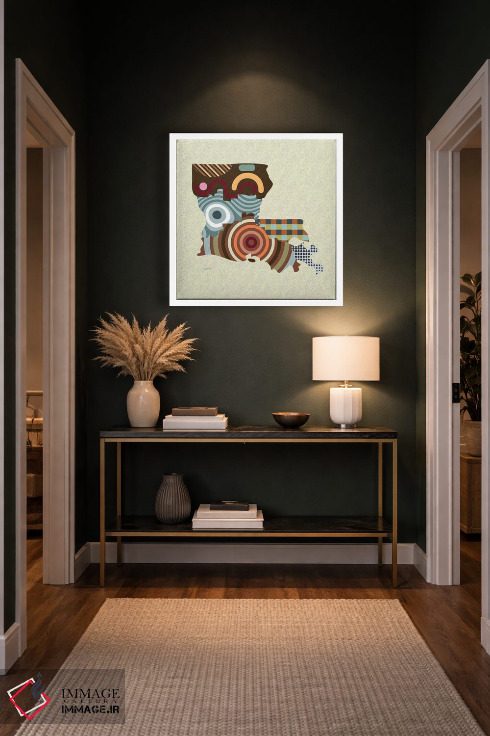 تابلو دکوراتیو "ایالت لوییزیانا" اثر لانره استودیو - D4W