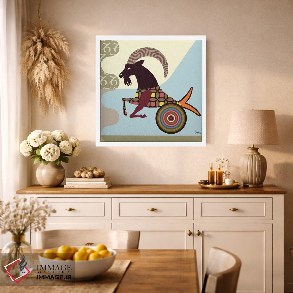 تابلو دکوراتیو "برج جدی" اثر لانره استودیو - D1W