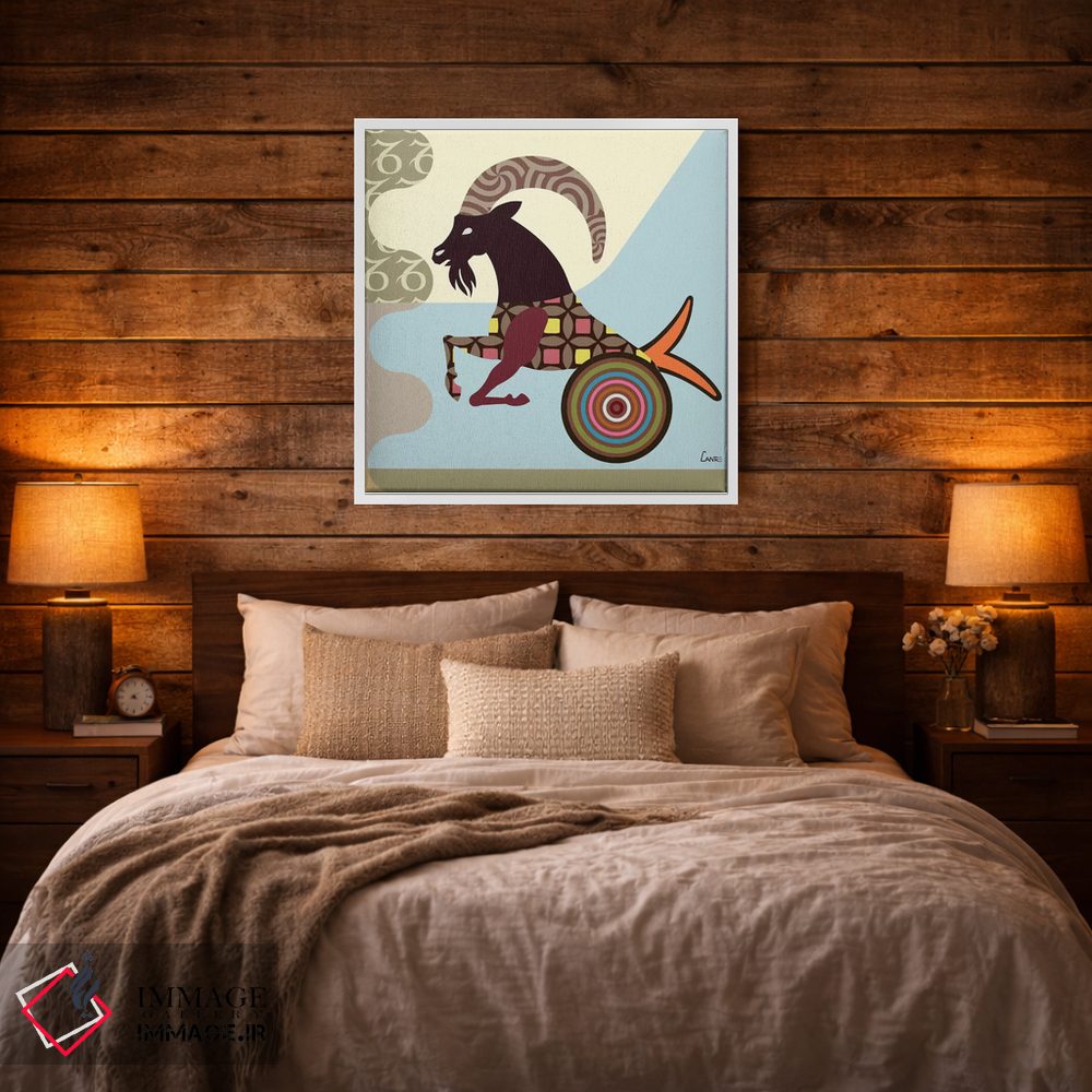 تابلو دکوراتیو "برج جدی" اثر لانره استودیو - D2W