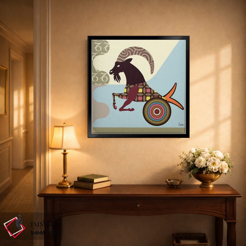 تابلو دکوراتیو "برج جدی" اثر لانره استودیو - D3B