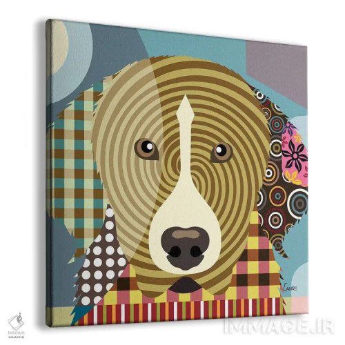 تابلو دکوراتیو "گریت پیرنه" اثر لانره استودیو - نمای پرسپکتیو محصول