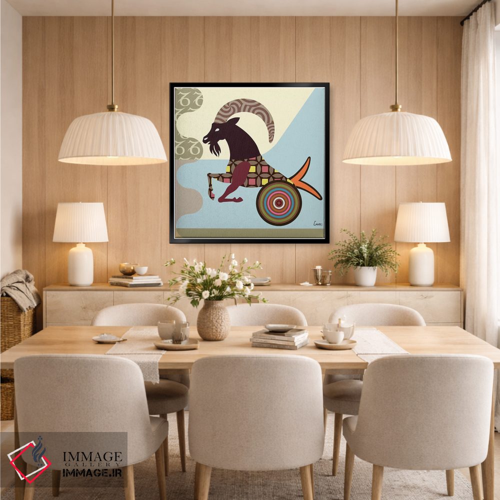 تابلو دکوراتیو "برج جدی" اثر لانره استودیو - D5B