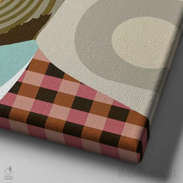 تابلو دکوراتیو "مارتین لوتر کینگ جونیور" اثر لانره استودیو - نمای نزدیک بافت بوم