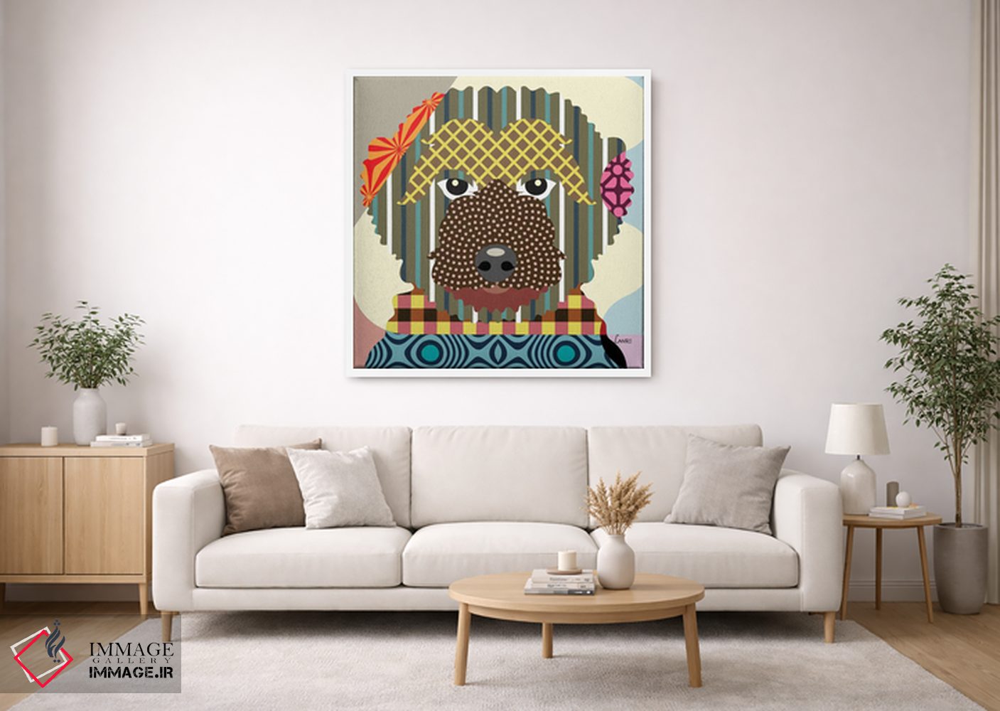 تابلو دکوراتیو "گلدندوودل" اثر لانره استودیو - D1W