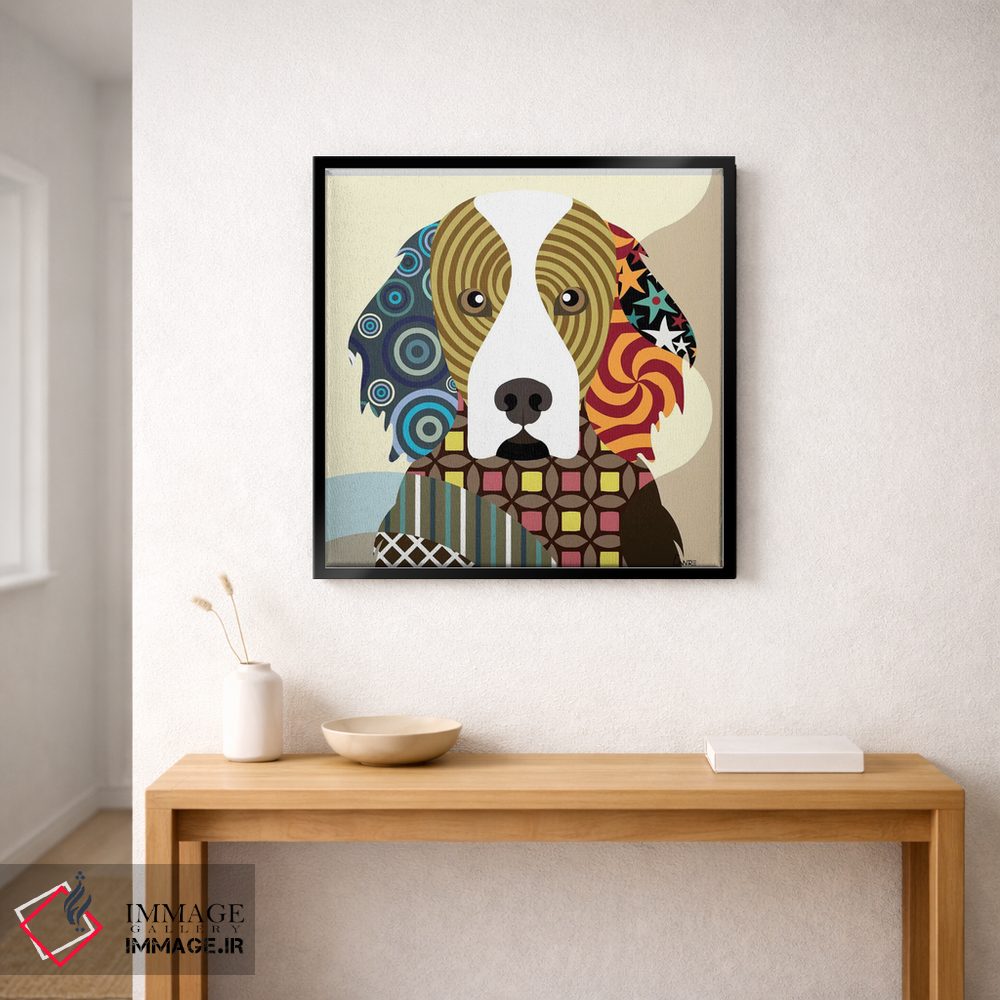 تابلو دکوراتیو "آیریش ستر" اثر لانره استودیو - D1B